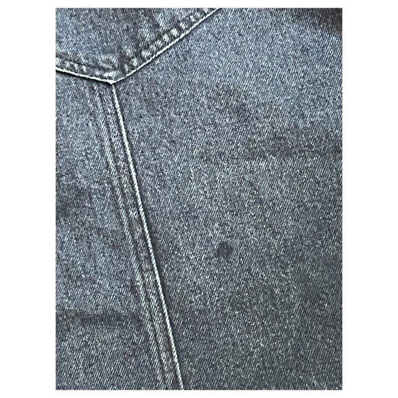 Harley Davidson Denim Jean Jacket 3XL Mens Fabric Sleeves - Picture 6 of 16